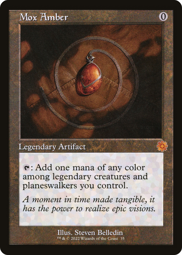 Mox Amber (BRR-035) (Foil)