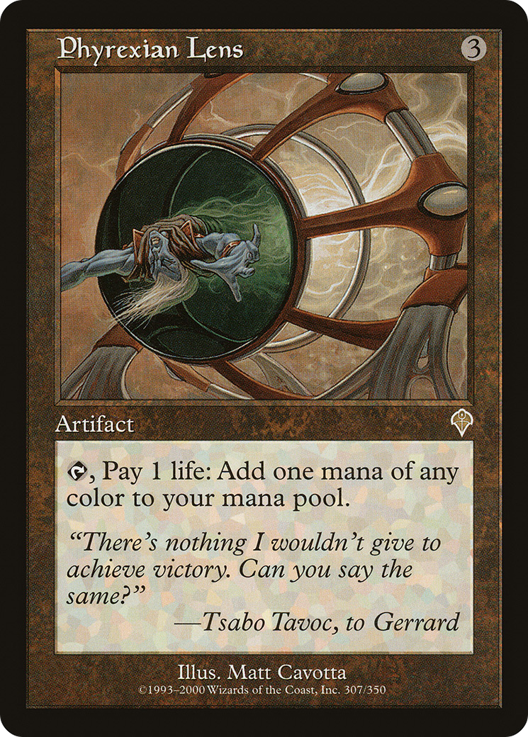 Phyrexian Lens (INV-307) (Foil)