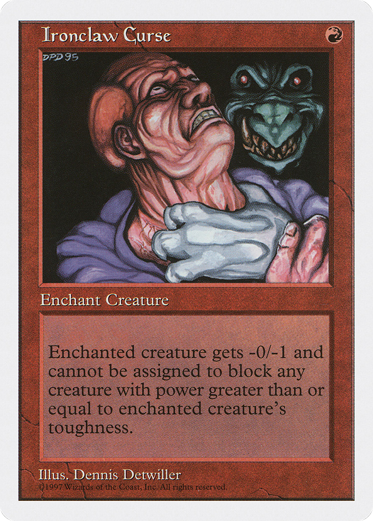 Ironclaw Curse (5ED-244)