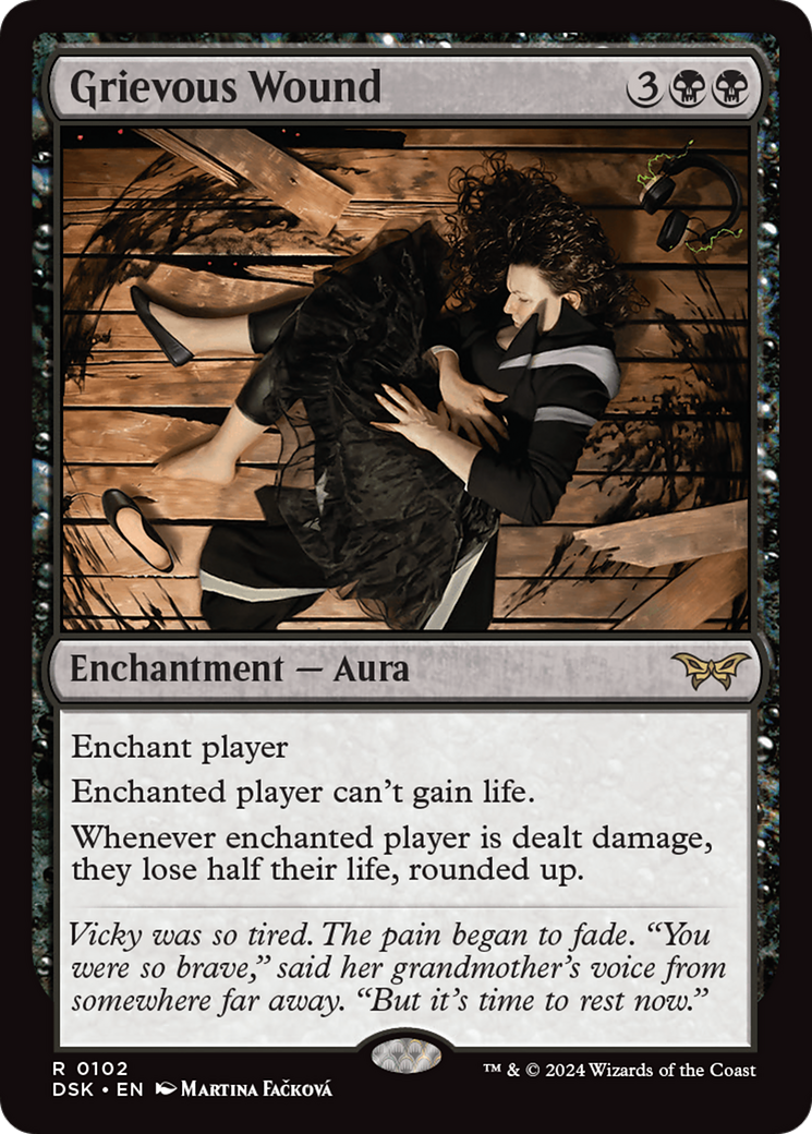 Grievous Wound (DSK-102) (Foil)