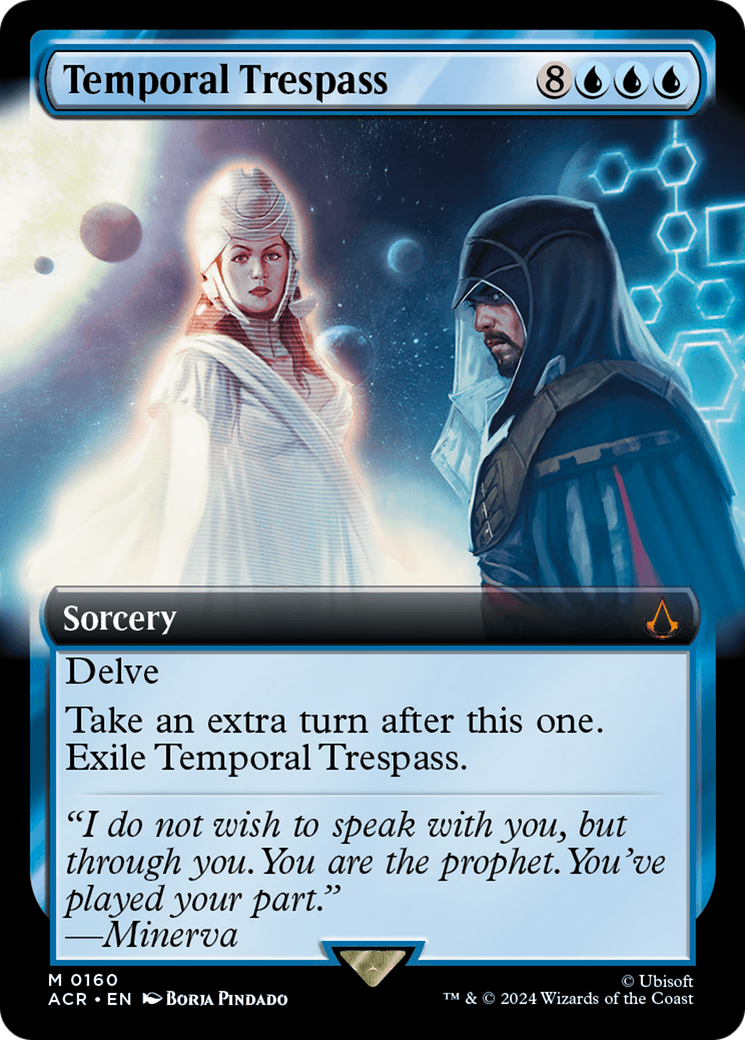 Temporal Trespass (ACR-160) (Extended Art) (Foil)