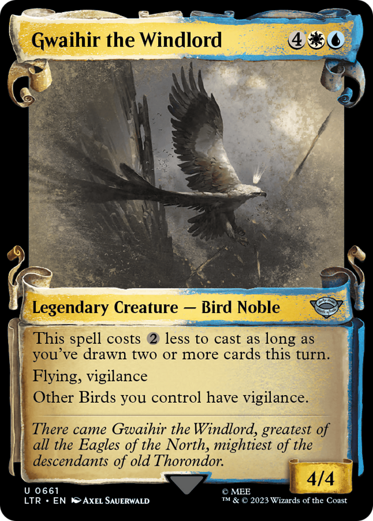 Gwaihir the Windlord (LTR-661) (Showcase) (Scroll) (Foil)