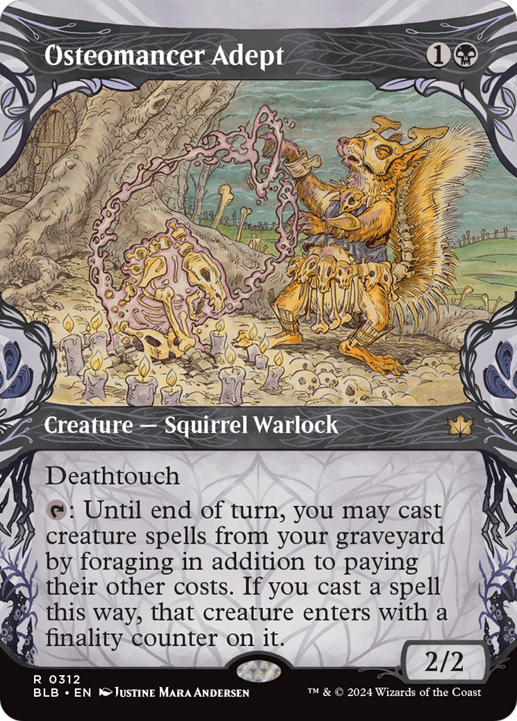 Osteomancer Adept (BLB-312) (Showcase) (Foil)