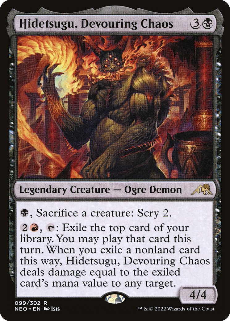 Hidetsugu, Devouring Chaos (NEO-099) (Foil)