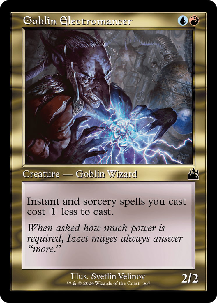Goblin Electromancer (RVR-367) (Foil)