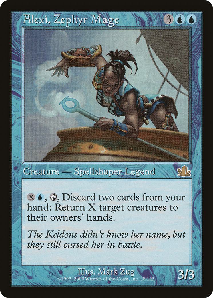 Alexi, Zephyr Mage (PCY-028) (Foil)