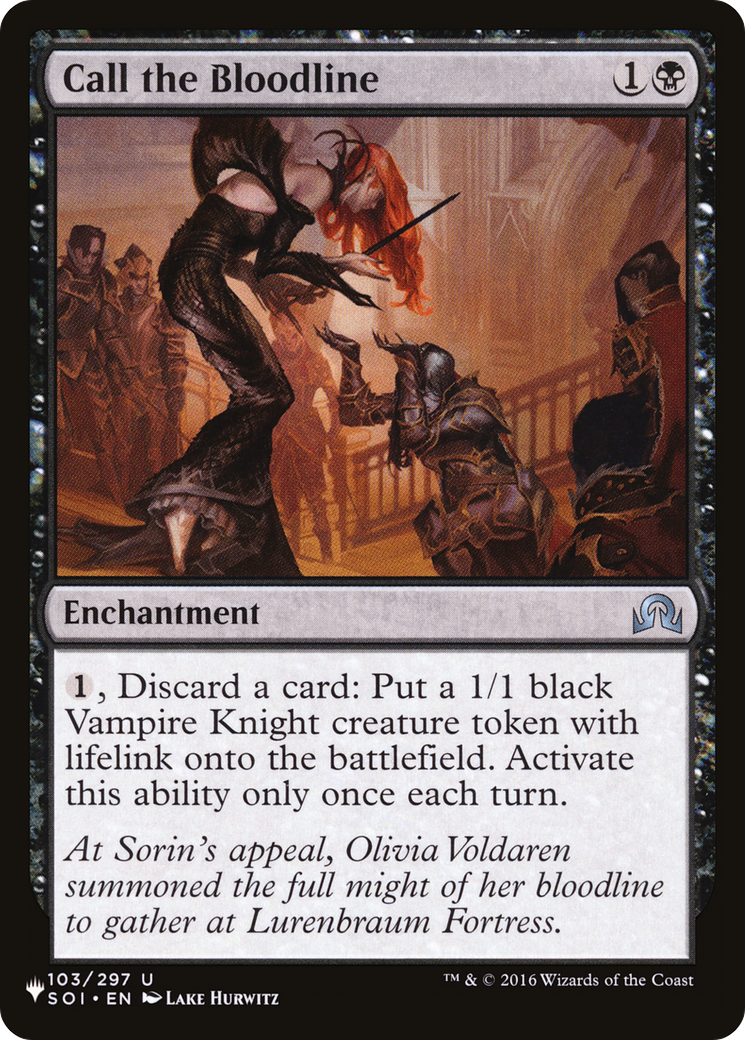 Call the Bloodline (LIST-SOI-103)