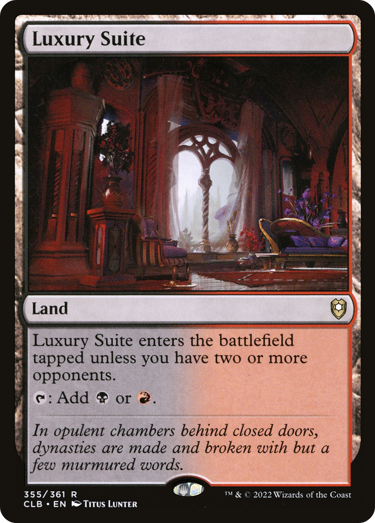 Luxury Suite (CLB-355) (Foil)