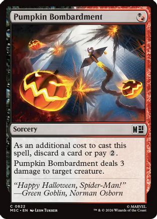 Pumpkin Bombardment (MSC-822) (Foil)