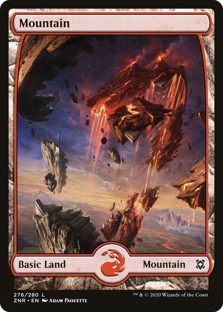 Mountain (ZNR-276) (Full Art) (Foil)