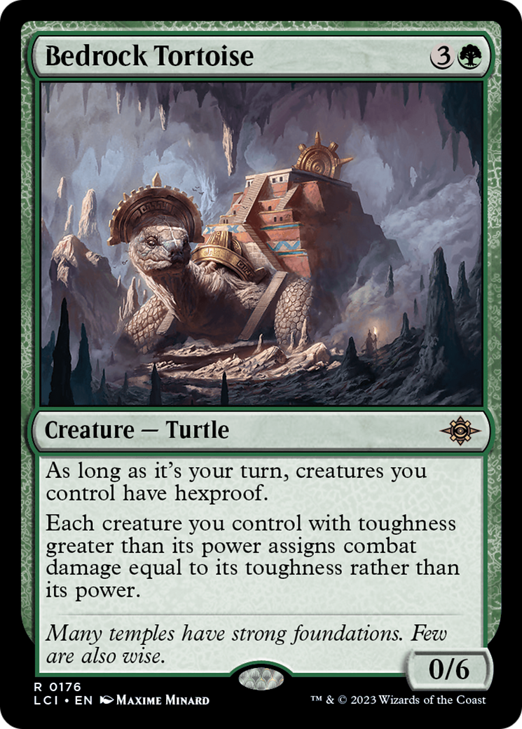Bedrock Tortoise (LCI-176) (Foil)