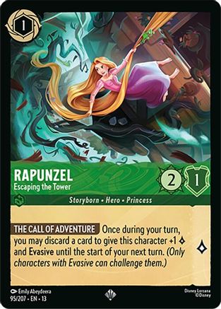 Rapunzel - Escaping the Tower (13-095) (Cold Foil)