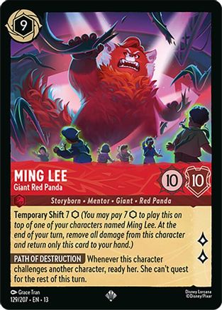 Ming Lee - Giant Red Panda (13-129)
