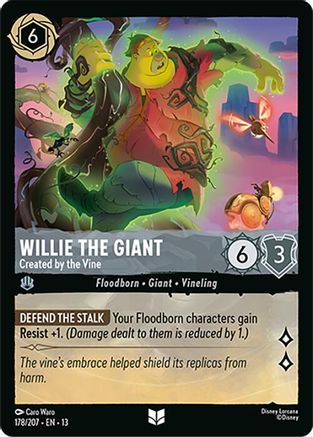 Willie the Giant - Created by the Vine (13-178) (Cold Foil)