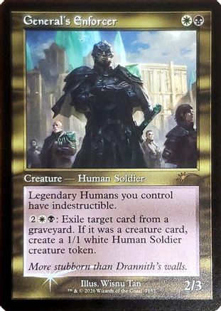 General's Enforcer (Retro Frame) (SLD-7152) (Foil)