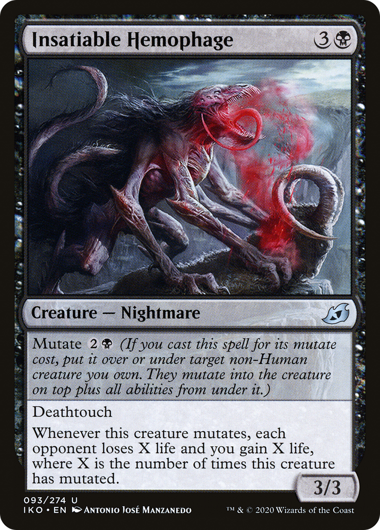 Insatiable Hemophage (IKO-093) (Foil)