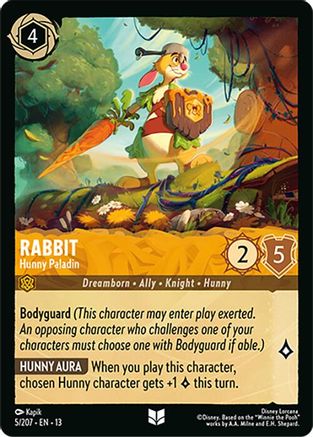 Rabbit - Hunny Paladin (13-005) (Cold Foil)