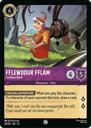 Fflewddur Fflam - Luckless Bard (13-038)