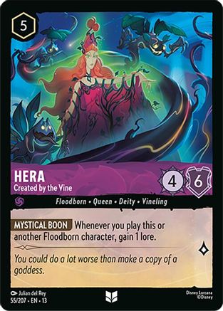 Hera - Created by the Vine (13-055) (Cold Foil)