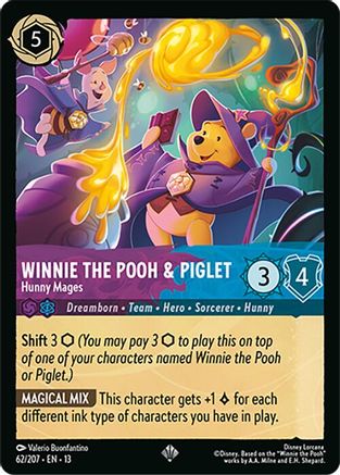 Winnie the Pooh & Piglet - Hunny Mages (13-062)