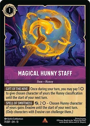 Magical Hunny Staff (13-071) (Cold Foil)