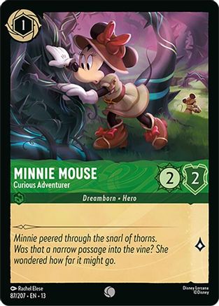 Minnie Mouse - Curious Adventurer (13-087) (Cold Foil)