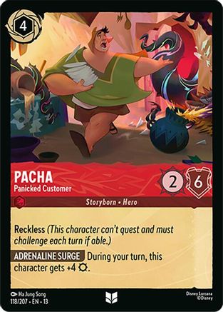 Pacha - Panicked Customer (13-118) (Cold Foil)