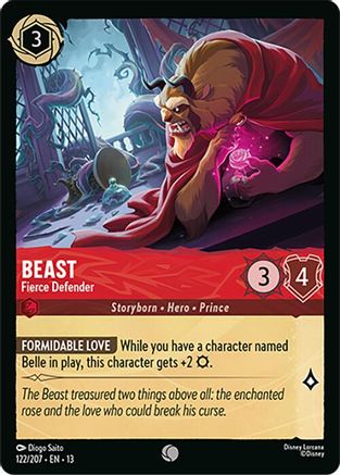 Beast - Fierce Defender (13-122) (Cold Foil)