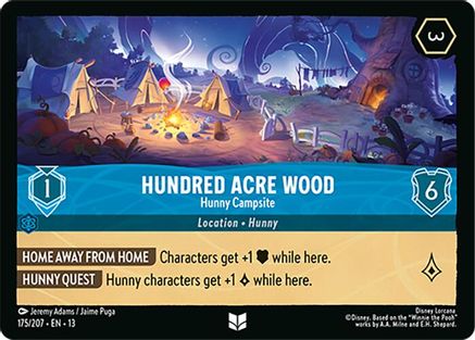 Hundred Acre Wood - Hunny Campsite (13-175) (Cold Foil)