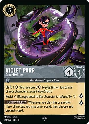 Violet Parr - Super Resilient (13-176) (Cold Foil)