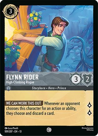 Flynn Rider - High-Climbing Rogue (13-189) (Cold Foil)
