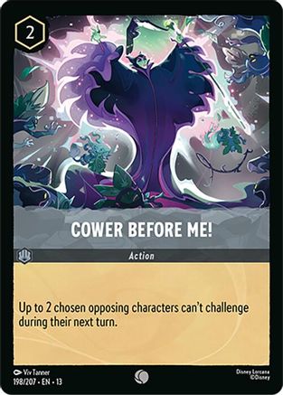 Cower Before Me! (13-198) (Cold Foil)