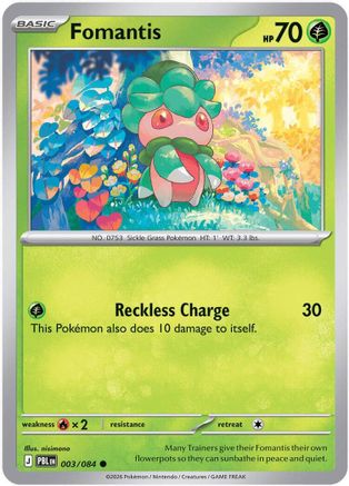 Fomantis (PBL-003) (Reverse Holofoil)