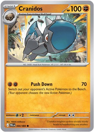 Cranidos (PBL-044) (Reverse Holofoil)