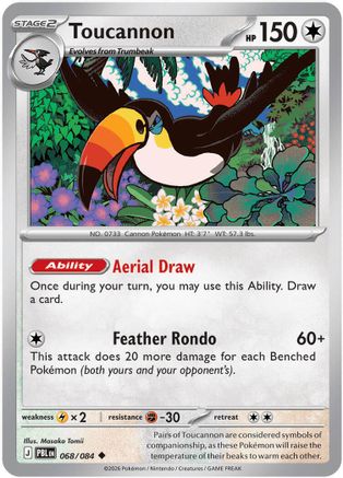 Toucannon (PBL-068) (Reverse Holofoil)