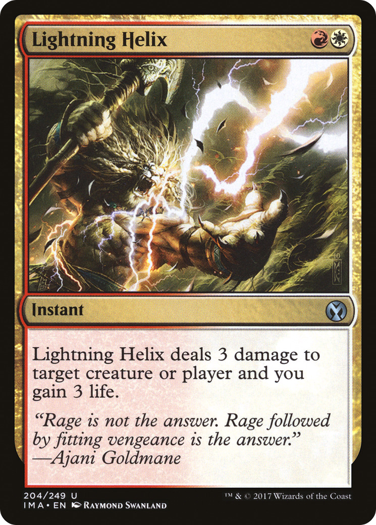 Lightning Helix (IMA-204) (Foil)