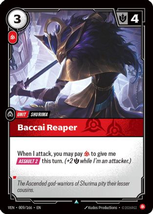 Baccai Reaper (VEN-009) (Foil)