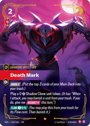 Death Mark (VEN-144) (Foil)