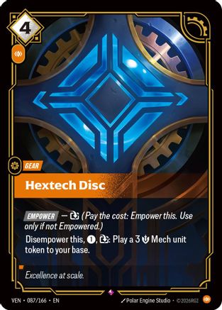 Hextech Disc (VEN-087) (Foil)