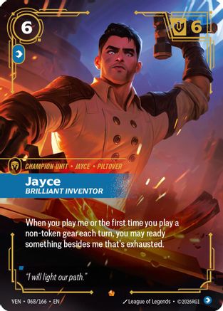 Jayce, Brilliant Inventor (VEN-068) (Foil)