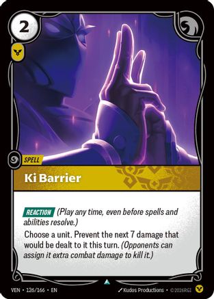 Ki Barrier (VEN-126) (Foil)