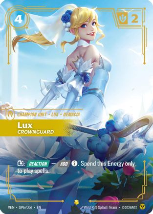 Lux, Crownguard (VEN-SP6) (Foil)