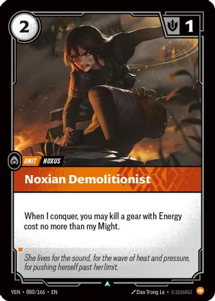 Noxian Demolitionist (VEN-080) (Foil)