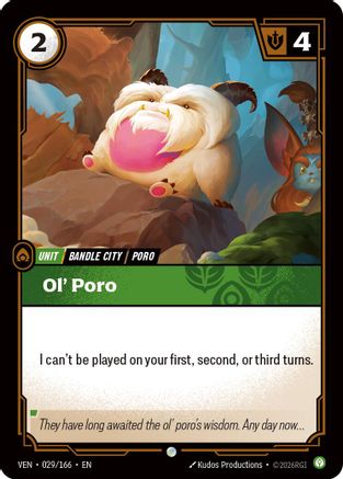 Ol' Poro (VEN-029) (Foil)