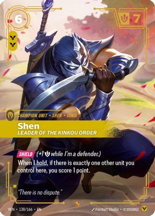 Shen, Leader of the Kinkou Order (VEN-138) (Foil)