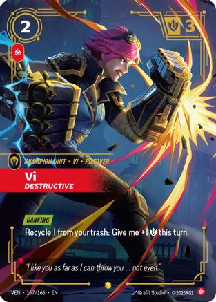Vi, Destructive (VEN-167) (Foil)