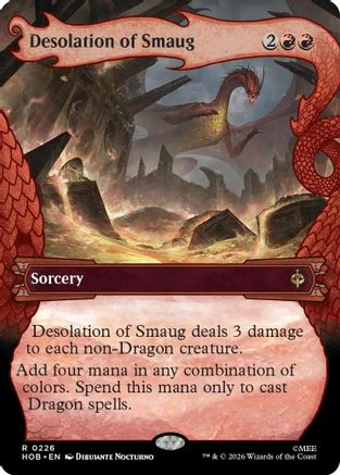 Desolation of Smaug (Showcase) (HOB-226) (Foil)