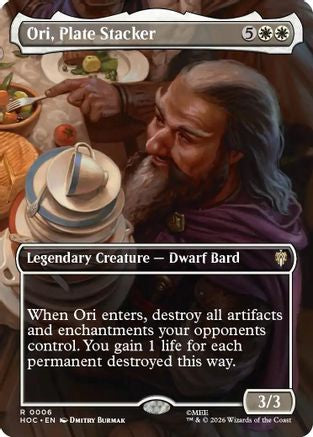 Ori, Plate Stacker (Borderless) (HOC-006) (Foil)