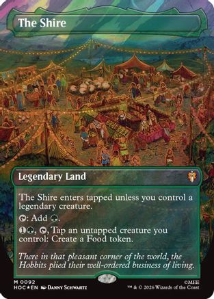 The Shire (Borderless) (Surge Foil) (HOC-092)