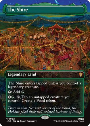 The Shire (Borderless) (HOC-052) (Foil)